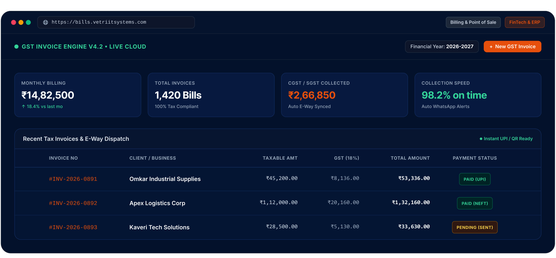 HRMS / Payslip Generator