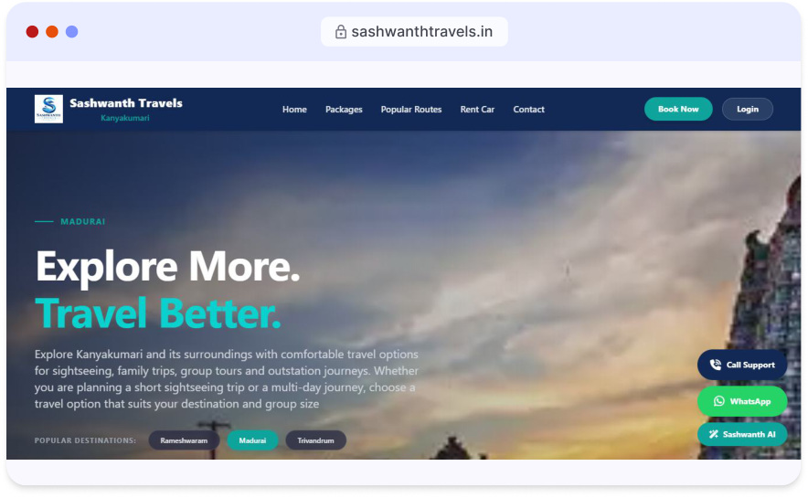 SASHWANTH TRAVELS